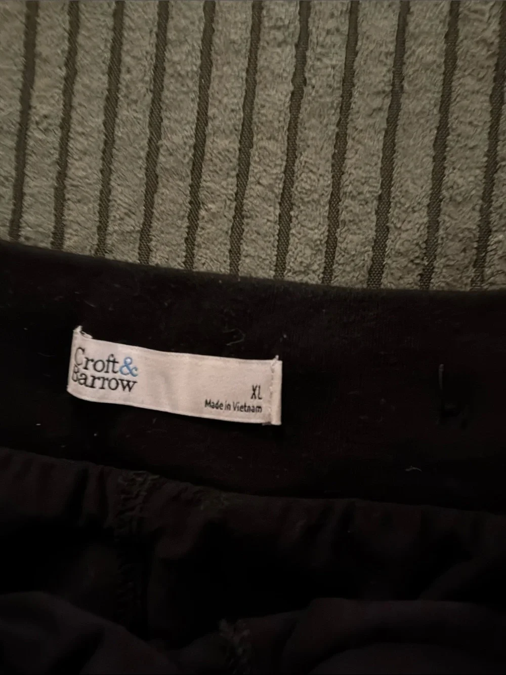 croft & barrow Black Stretch Skort